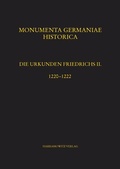 Cover: Die Urkunden Friedrichs II. - Harrassowitz Verlag