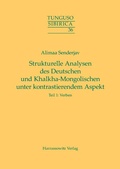 Cover: Strukturelle Analysen des Deutschen und Khalkha-Mongolischen unter kontrastierendem Aspekt - Harrassowitz Verlag