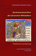 Cover: Rechtshandschriften des deutschen Mittelalters - Harrassowitz Verlag