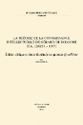 Cover: La theorie de la connaissance intellectuelle de Gerard de Bologne (ca. 1240/50-1317) - Peeters Publishers
