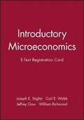 Cover: Introductory Microeconomics E-Text Registration Card - Wiley