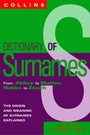 Cover: Collins Dictionary Of Surnames - Collins