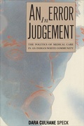 Cover: An Error in Judgement - Talonbooks