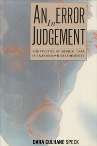 Enlarge image Cover: An Error in Judgement - Talonbooks