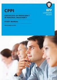 Abbildung von: CPPI Certification of Proficiency in Personal Insolvency - BPP Learning Media