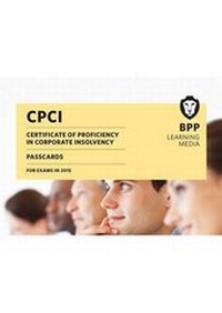 Abbildung von: CPCI Certificate of Proficiency in Corporate Insolvency - BPP Learning Media