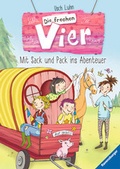 Cover: Die frechen Vier, Band 3: Mit Sack und Pack ins Abenteuer - Ravensburger