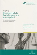 Cover: Die strafrechtliche Rechtfertigung von Rettungsfolter. - Duncker & Humblot