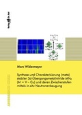 Abbildung von: Synthese und Charakterisierung (meta)stabiler 3d-Übergangsmetallnitride MNx (M= V-Cu) und deren Zwischenstufen mittels in-situ Neutronenbeugung - Dr. Hut