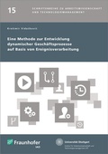 Cover: Eine Methode zur Entwicklung dynamischer Gesch&auml;ftsprozesse auf Basis von Ereignisverarbeitung - Fraunhofer Verlag