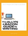 Cover: Allyn & Bacon Guide to Writing, Brief Edition, The, Plus Mylab Writing -- Access Card Packge - Pearson