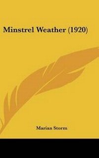 Abbildung von: Minstrel Weather (1920) - Kessinger Publishing