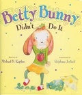 Cover: Betty Bunny Didn't Do It (1 Hardcover/1 CD) - Live Oak Media (NY)