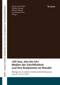 Cover: "Ich lese, also bin ich" - Tectum Wissenschaftsverlag
