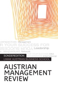 Cover: AUSTRIAN MANAGEMENT REVIEW - Edition Rainer Hampp