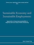 Cover: Sustainable Economy and Sustainable Employment - Edition Rainer Hampp