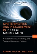 Cover: Mastering Risk and Procurement in Project Management - Pearson FT Press