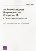 Cover: Air Force Manpower Requirements and Component Mix - RAND