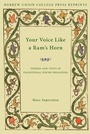 Cover: Your Voice Like a Ram's Horn - Hebrew Union College Press,U.S.