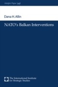 Cover: NATO's Balkan Interventions - Routledge