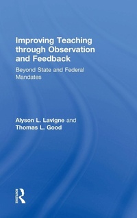 Enlarge image Cover: Improving Teaching through Observation and Feedback - Routledge