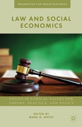 Cover: Law and Social Economics - Palgrave MacMillan