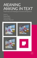 Cover: Meaning Making in Text - Palgrave Macmillan