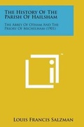 Cover: The History of the Parish of Hailsham - Literary Licensing, LLC