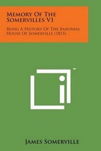 Enlarge image Cover: Memory of the Somervilles V1 - Literary Licensing, LLC