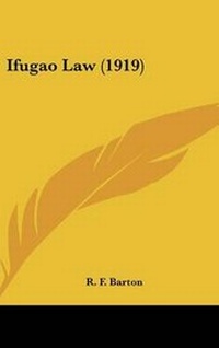 Abbildung von: Ifugao Law (1919) - Kessinger Publishing