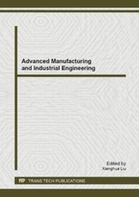 Enlarge image Cover: Advanced Manufacturing and Industrial Engineering - Trans Tech Publications Ltd