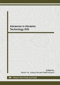 Cover: Advances in Abrasive Technology XVII - Trans Tech Publications Ltd