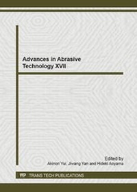 Enlarge image Cover: Advances in Abrasive Technology XVII - Trans Tech Publications Ltd