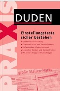 Cover: Duden Praxis - Einstellungstests sicher bestehen - Duden ein Imprint von Cornelsen Verlag GmbH