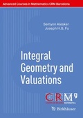 Bild: Integral Geometry and Valuations - Birkh&auml;user Verlag GmbH