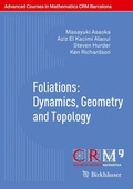 Cover: Foliations: Dynamics, Geometry and Topology - Birkh&auml;user Verlag GmbH