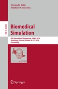 Cover: Biomedical Simulation - Springer