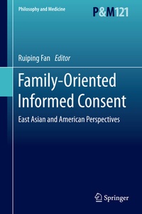 Enlarge image Cover: Family-Oriented Informed Consent - Springer