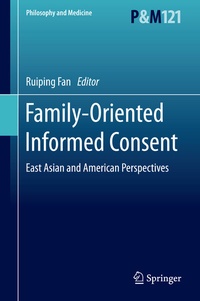 Enlarge image Cover: Family-Oriented Informed Consent - Springer