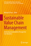 Cover: Sustainable Value Chain Management - Springer
