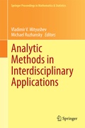 Cover: Analytic Methods in Interdisciplinary Applications - Springer