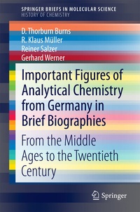 Abbildung von: Important Figures of Analytical Chemistry from Germany in Brief Biographies - Springer