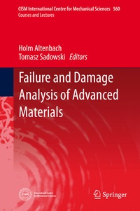 Abbildung von: Failure and Damage Analysis of Advanced Materials - Springer