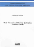 Cover: Multi-Dimensional Channel Estimation for MIMO-OFDM - Shaker