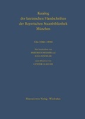 Cover: Katalog der lateinischen Handschriften der Bayerischen Staatsbibliothek M&uuml;nchen. Die Handschriften von St. Emmeram in Regensburg - Harrassowitz Verlag