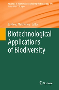 Enlarge image Cover: Biotechnological Applications of Biodiversity - Springer