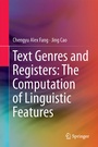 Cover: Text Genres and Registers: The Computation of Linguistic Features - Springer