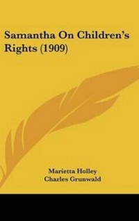 Enlarge image Cover: Samantha On Children's Rights (1909) - Kessinger Publishing