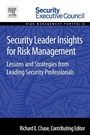 Cover: Security Leader Insights for Risk Management - Elsevier