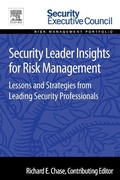 Cover: Security Leader Insights for Risk Management - Elsevier